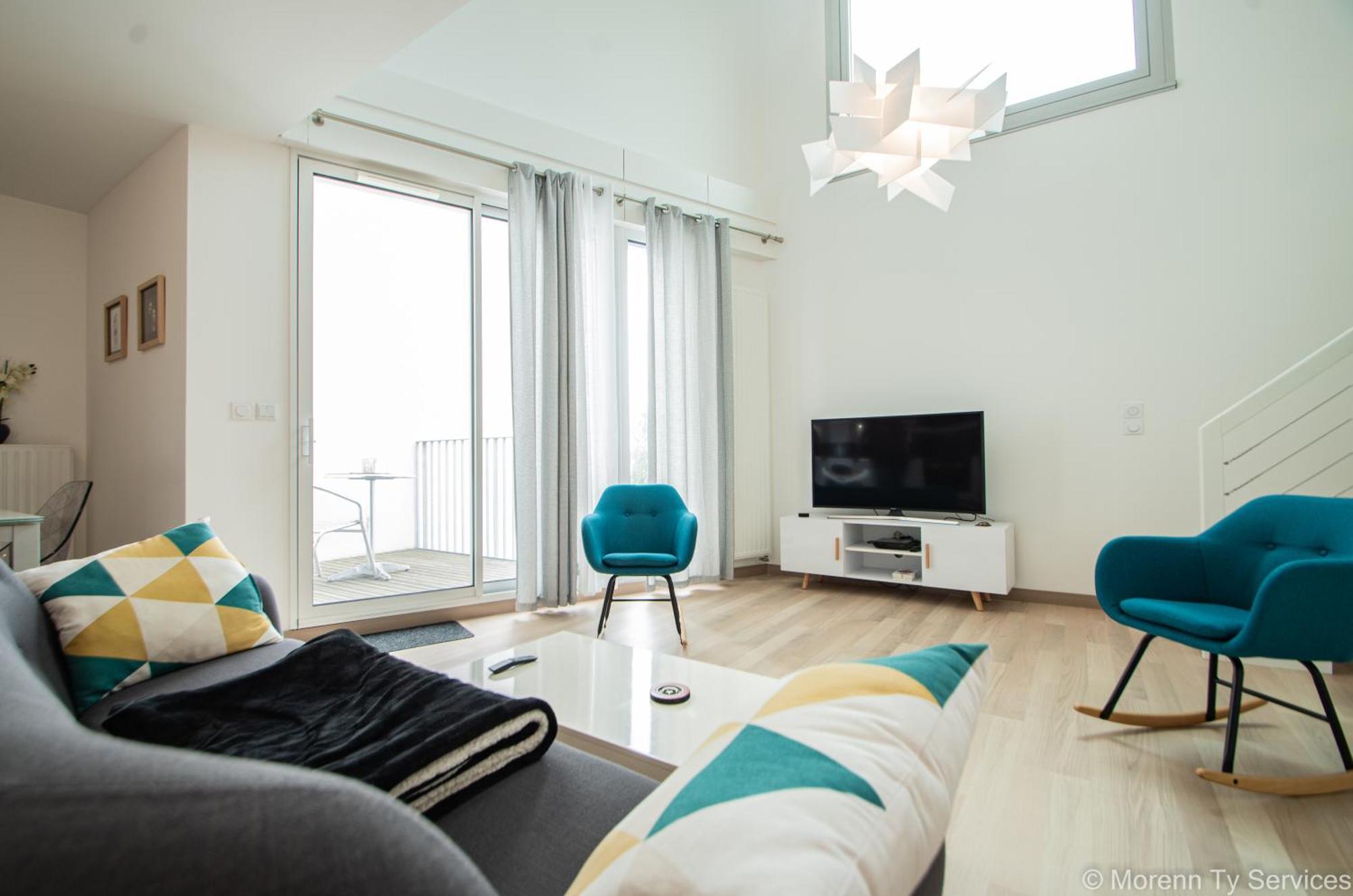 Triplex Terrasse Proche Metro - Ty Ar Mabilay Apartment แรนส์ ภายนอก รูปภาพ